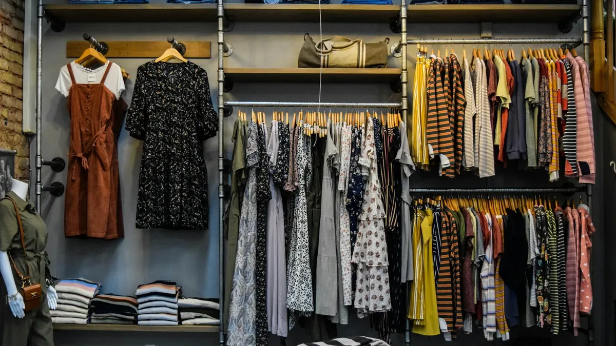 Assorted-color clothes