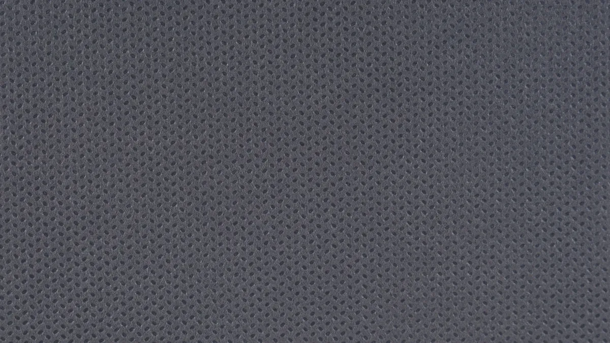 A close up of a gray fabric texture