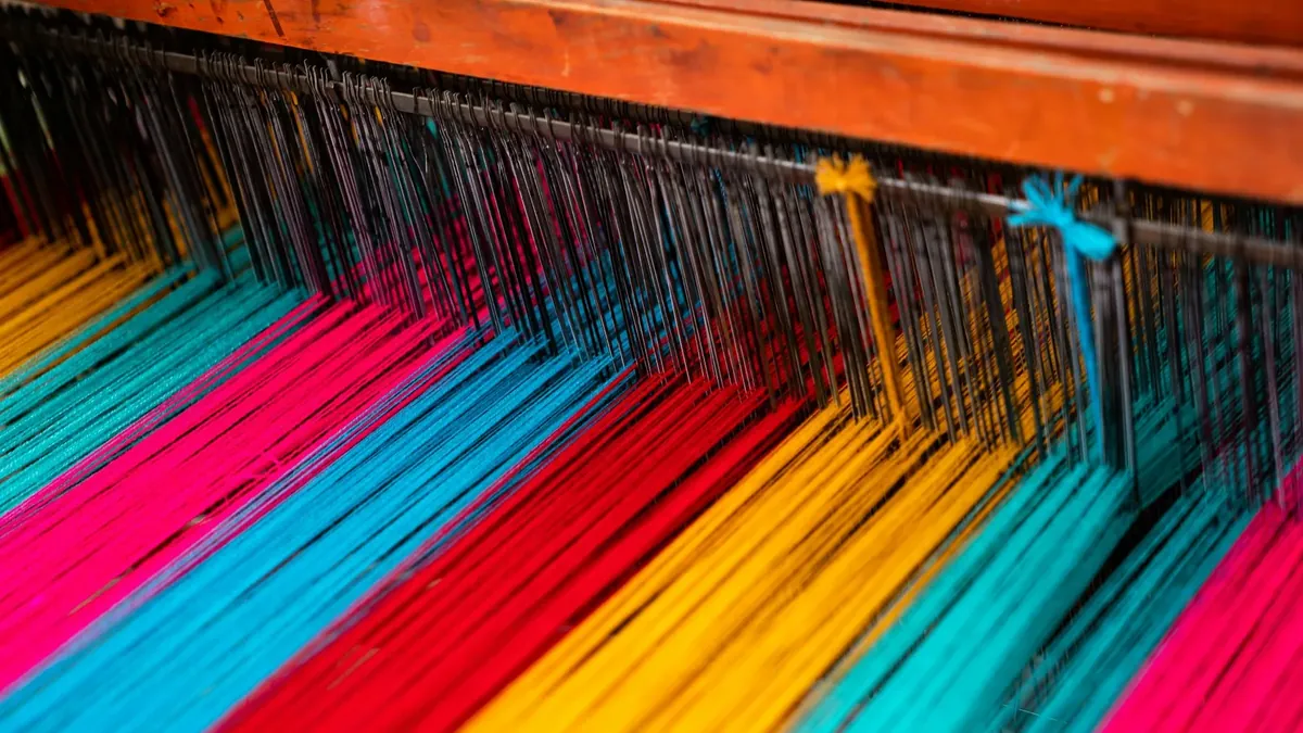 Assorted-color textiles